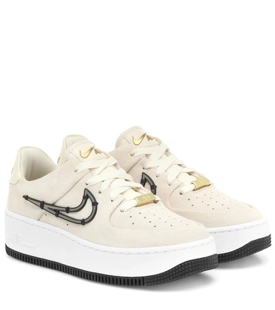 Nike Air Force 1 Sage Low Lx Sneaker In Light Cream/ Black | ModeSens