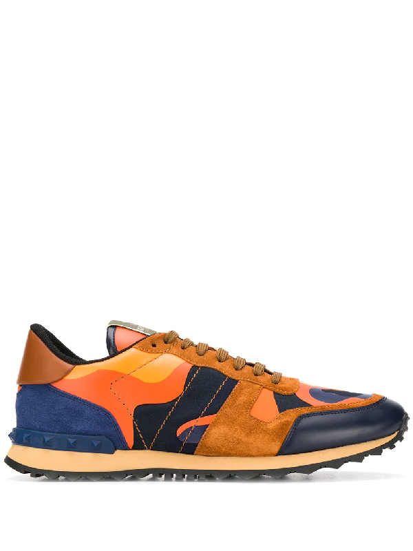 orange valentino sneakers