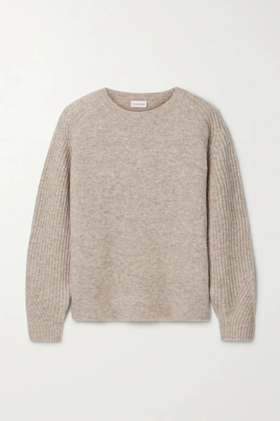 By Malene Birger Ana Knitted Sweater In Beige