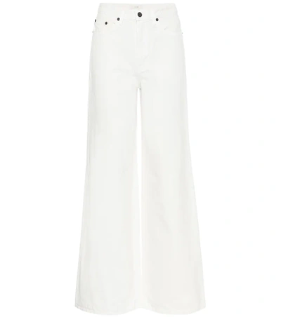 The Row Hester Straight-leg Crop Jeans In White