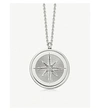 Astley Clarke Celestial Compass Sterling Silver And Sapphire Necklace