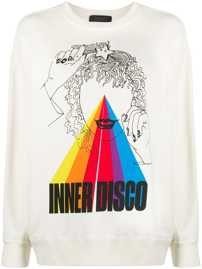 Undercover Inner Disco Jumper In White