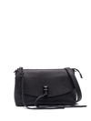 Rebecca Minkoff Darren Zip Leather Crossbody Bag In Black