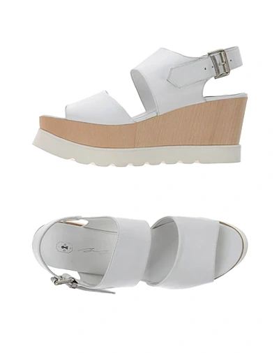 Bruno Bordese Sandals In White