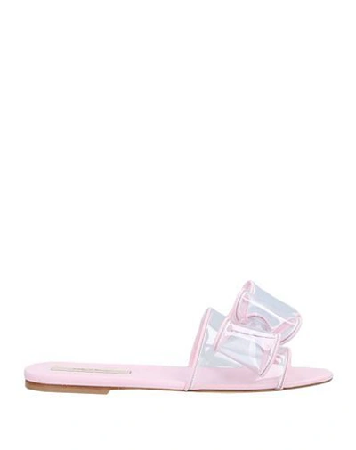 Polly Plume Sandals In Pink