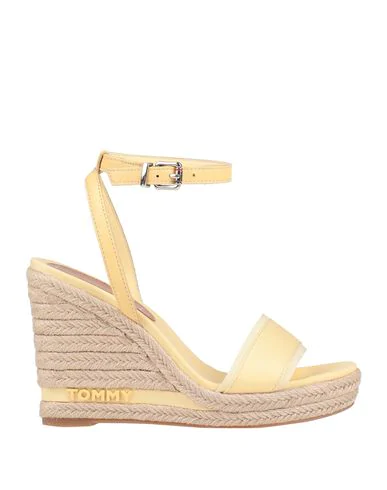 yellow tommy hilfiger sandals