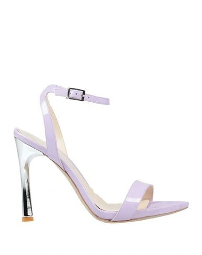 Gianni Marra Sandals In Lilac