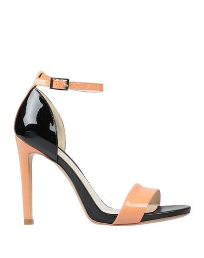 Gianni Marra Sandals In Apricot