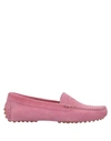 M. Gemi The Felize Suede In Pastel Pink