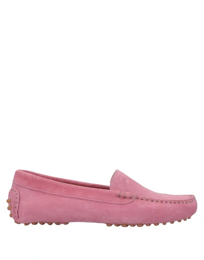 M. Gemi The Felize Suede In Pastel Pink