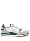 Emporio Armani Side Logo Sneakers In Grey