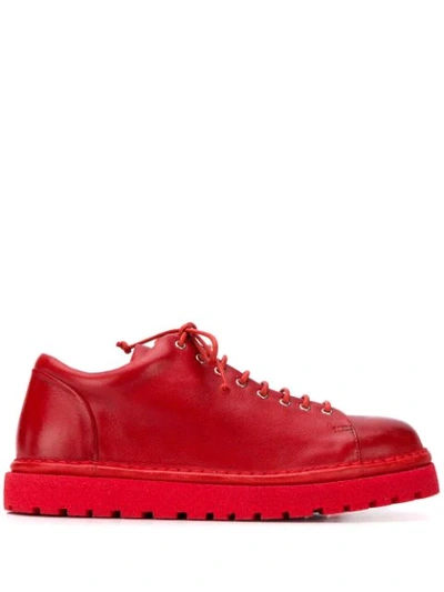 Marsèll Platform Sole Trainers In Red
