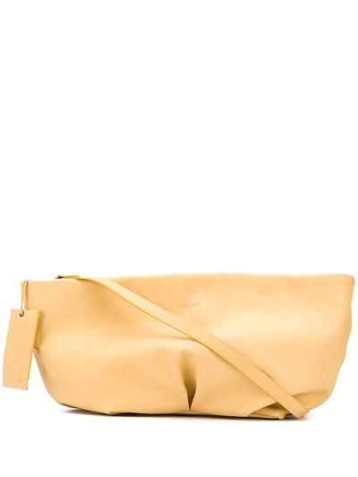 Marsèll Engraved Logo Clutch In Yellow