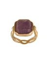 Goossens Square Cabochons Ring In Gold