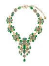 Goossens Cocktail Cabochons Necklace In Green