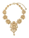 Goossens Cocktail Cabochons Necklace In Gold