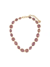 Goossens Cabochons Necklace In Purple