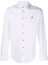 Vivienne Westwood Slim Organic Cotton Shirt In White