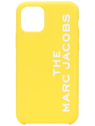 Marc Jacobs The Silicone Iphone 11 Case In Yellow