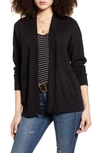 Madewell Bradley Cardigan Sweater In True Black