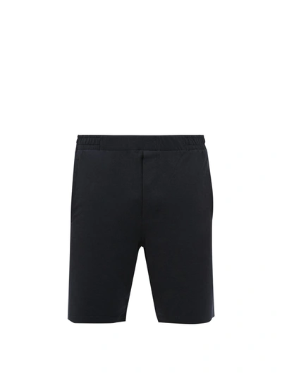 Hamilton And Hare Stretch Lyocell-blend Jersey Shorts In Blue