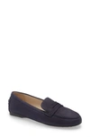 Amalfi By Rangoni Dominic Penny Loafer In Navy Bantus Leather