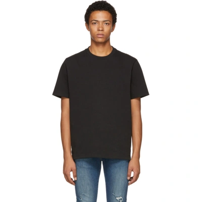 Frame Heavyweight Slim-fit T-shirt In Black