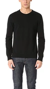 Reigning Champ Mid Weight Terry Sweatshirt In Black