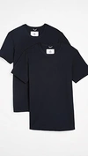 Reigning Champ T-shirt 2 Pack In Black
