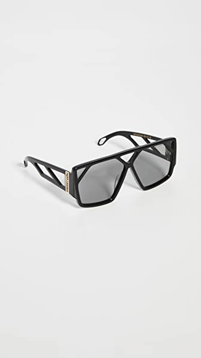 Poppy Lissiman Hotlick Sunglasses In Black