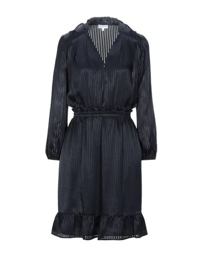 Claudie Pierlot Short Dresses In Dark Blue