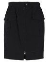 Emporio Armani Midi Skirts In Black