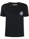 Acne Studios Headquarters-print T-shirt In Black
