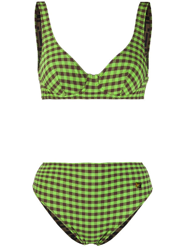 fendi print bikini