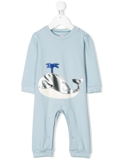 Wauw Capow Babies' Billy Whale Pyjamas In Blue