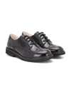 Andrea Montelpare Kids' Classic Brogues In Black