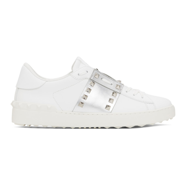 valentino silver sneakers