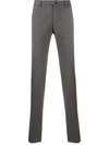 Incotex Slim Fit Chino Trousers In Grey