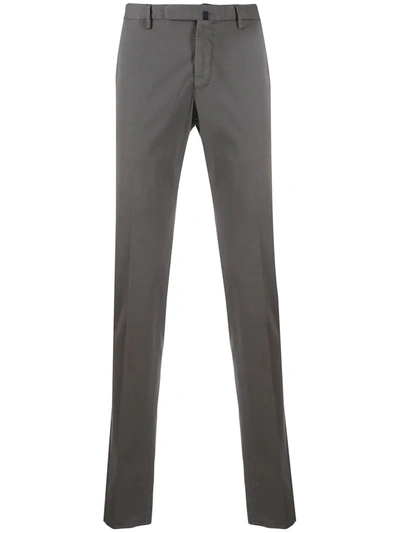 Incotex Slim Fit Chino Trousers In Grey