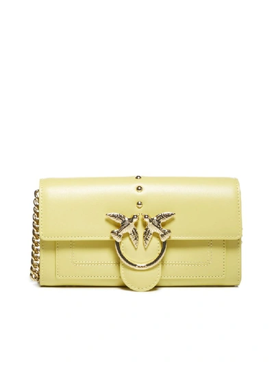 Pinko Love Wallet Simply Wallet In Yellow