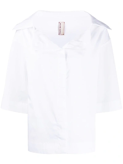 Antonio Marras Large Collar Shirt In White