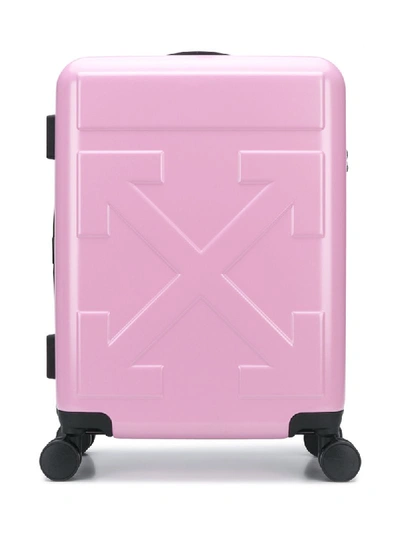 Off-white Arrow Trolley In Pink