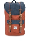Herschel Supply Co Little America Denim Backpack In Orange