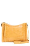 Frye Melissa Leather Crossbody Bag In Sunflower