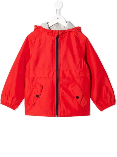 Bonpoint Kids' Zipped-up Jacket In Red