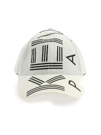 Kenzo Print Hat In White