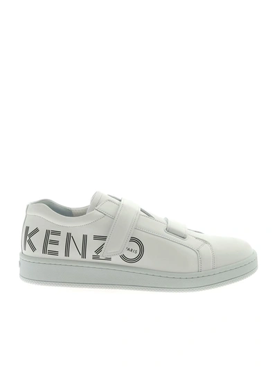 Kenzo Tennix Scratch Sneakers In White