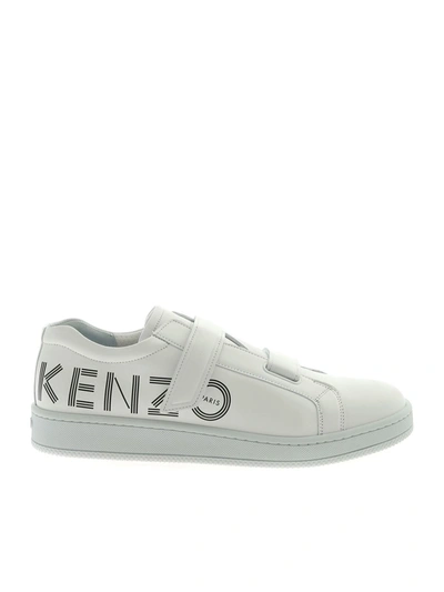 Kenzo Tennix Scratch Trainers In White