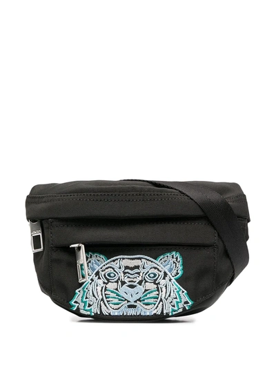 Kenzo Small Kampus Tiger Belt Bag In Black