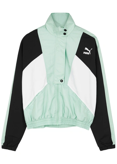 Puma Tailored For Sport Mint Shell Track Jacket In Mint